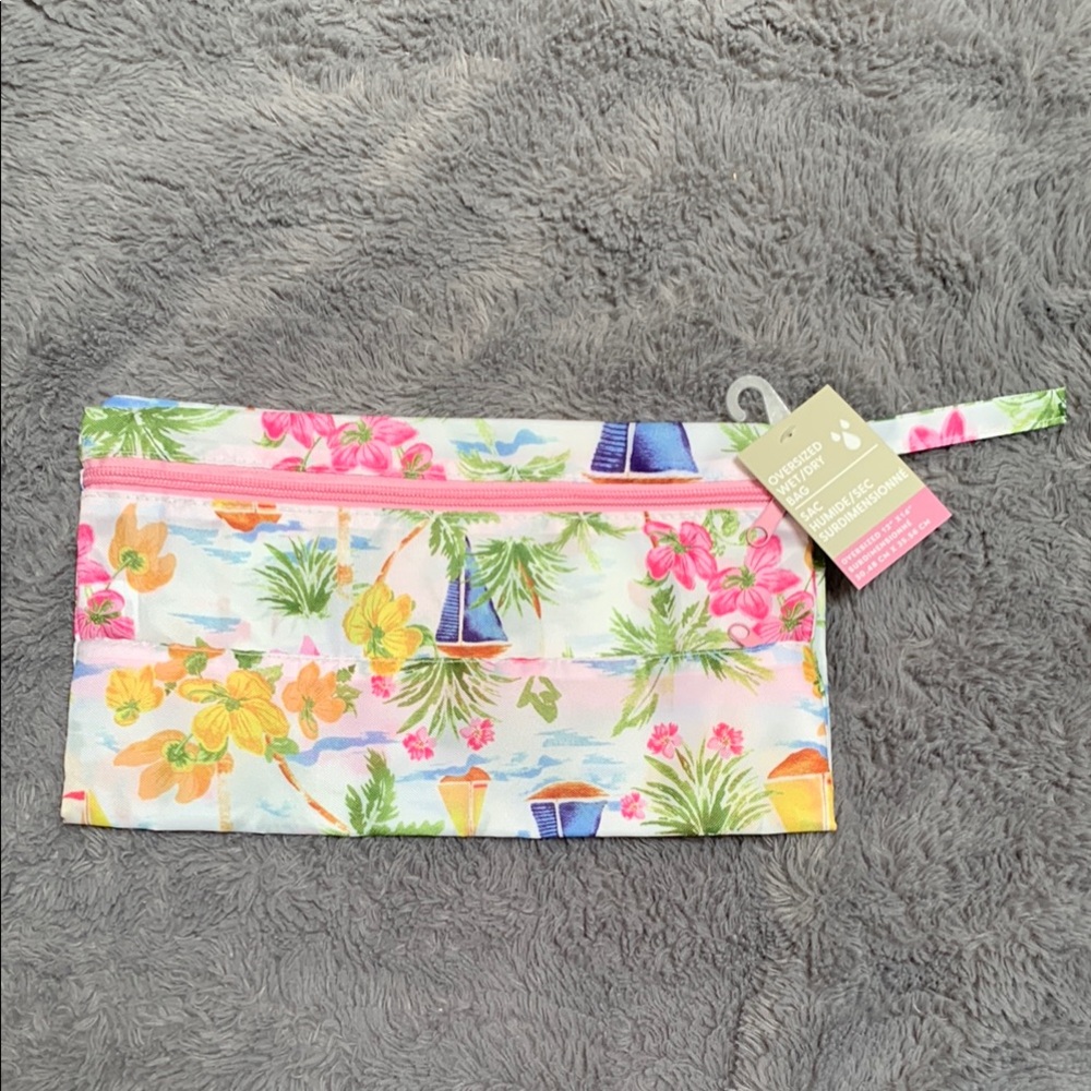 NWT wet/dry swimsuit beach pool bag